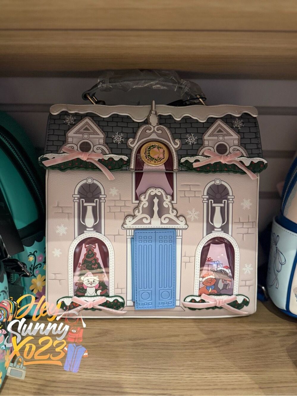 Disney The Aristocats Marie Holiday House Figural Mini Backpack